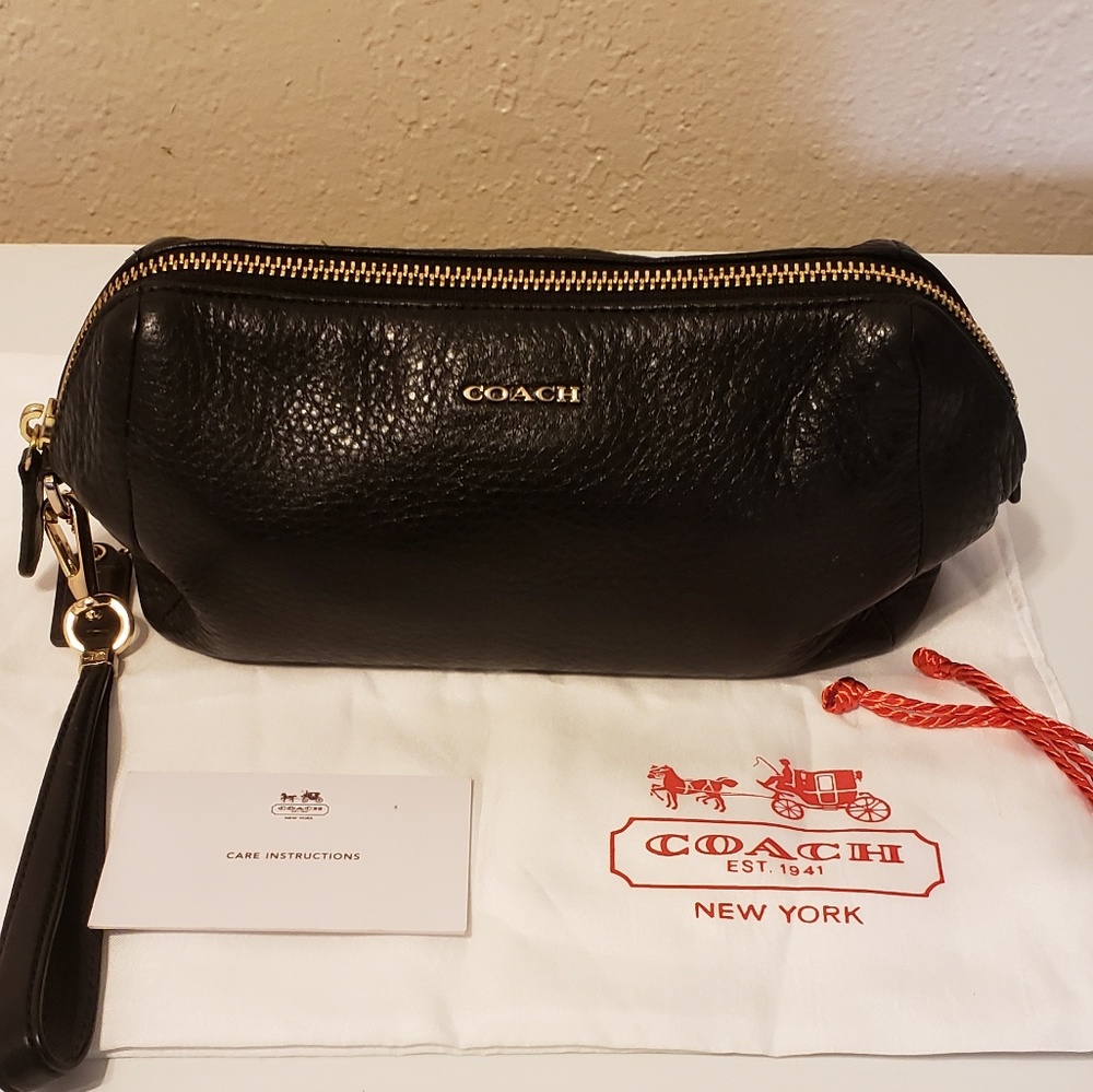 Coach Leather wristlet